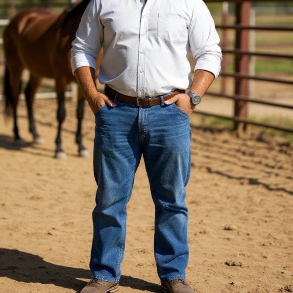 WRANGLER JEANS - 32" waist - 25” long - Picture 2 of 13
